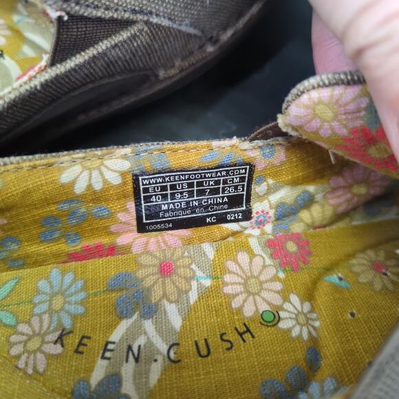 Keen Golden Summer Loafers Flats Canvas Slip-on Comfort Shoes Womens 9.5 1005534 - Picture 8 of 8